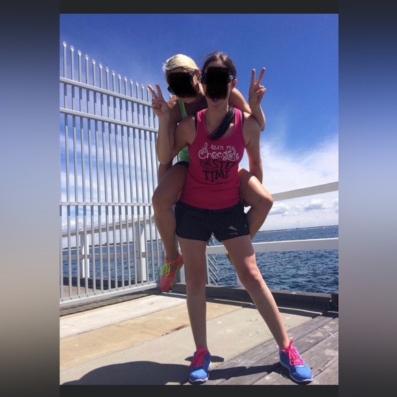 Lorna Jane pink tank size L - Picture 4 of 6